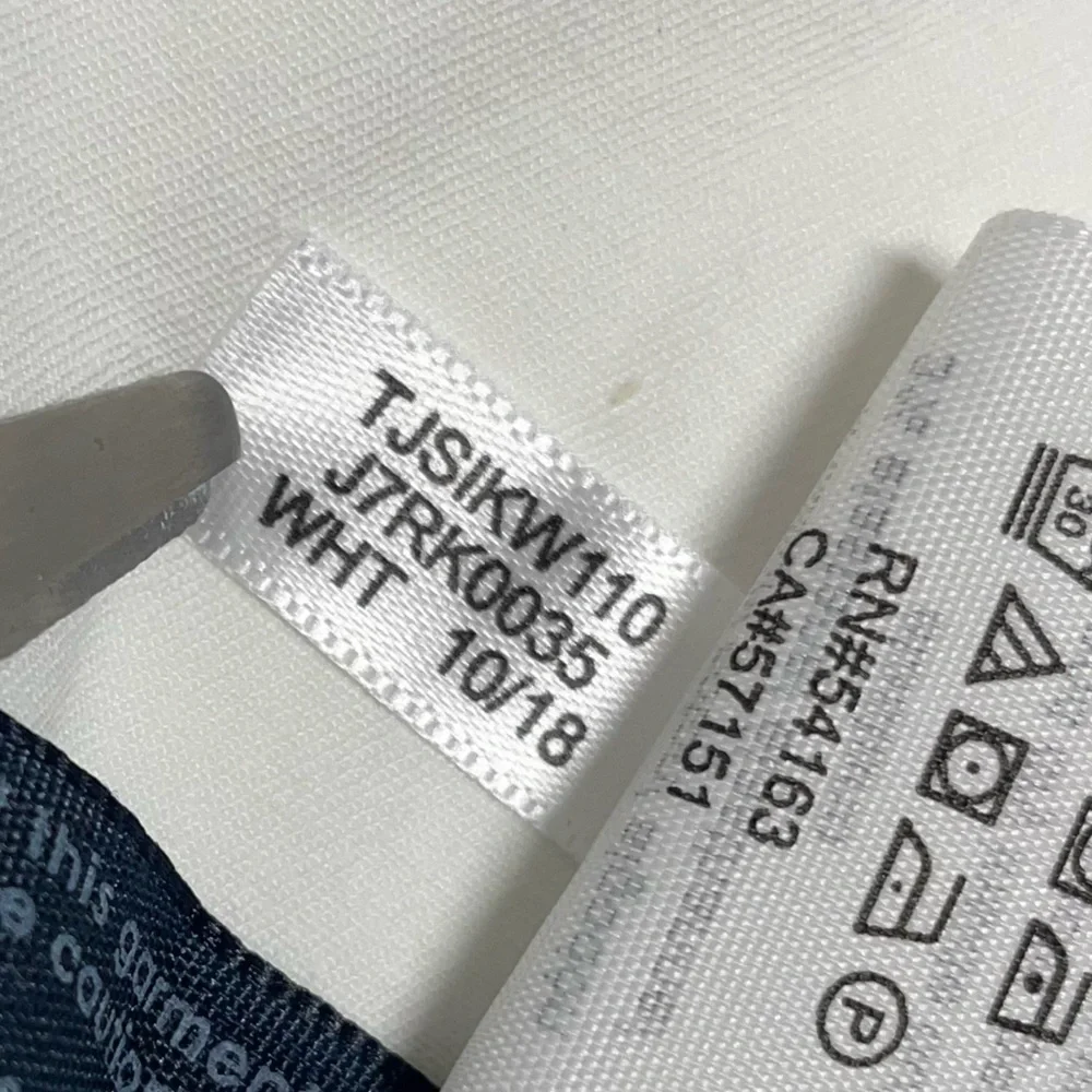 Tommy Hilfiger Women’s White 12 Hampton Heritage Stretch Slim Cuffed Crop NWT*** - Picture 12 of 16